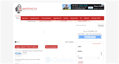 Desktop Screenshot of opensecurity.es